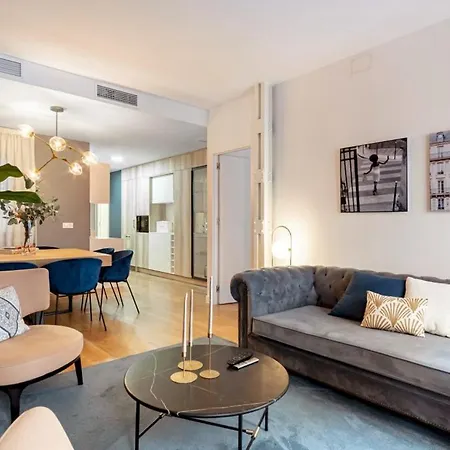 3 Bedrooms 2 Bathrooms Furnished - Salamanca - Stylish - Mintystay Madrid Exterior photo